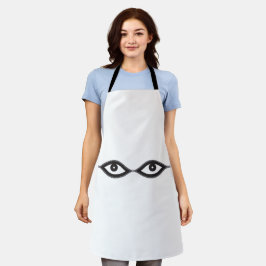 Delantal Zipper Eyes