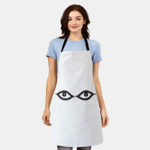 Delantal Zipper Eyes