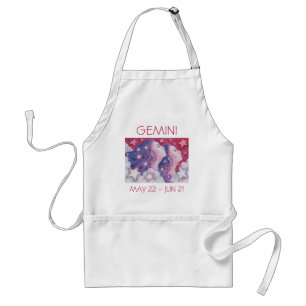 Delantal Zodiac Gemini apron