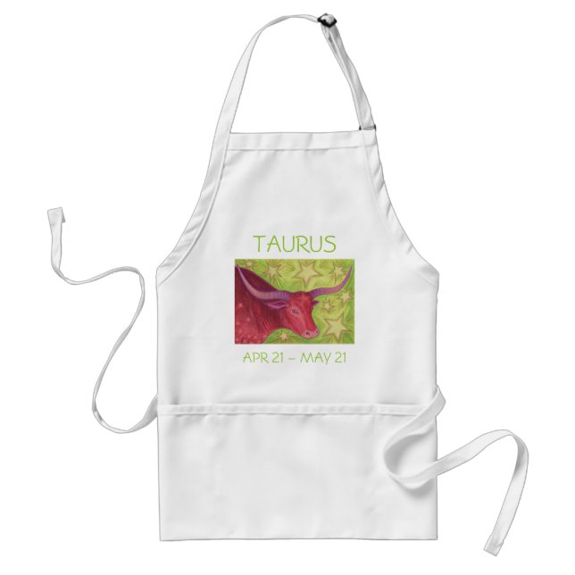 Delantal Zodiac Taurus apron (Frente)