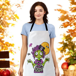 Delantal Zombie Cook Creepy Halloween