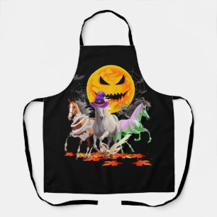 Delantal Zombie Mummy Witch Horse Lover Pumpkin Horror Hall