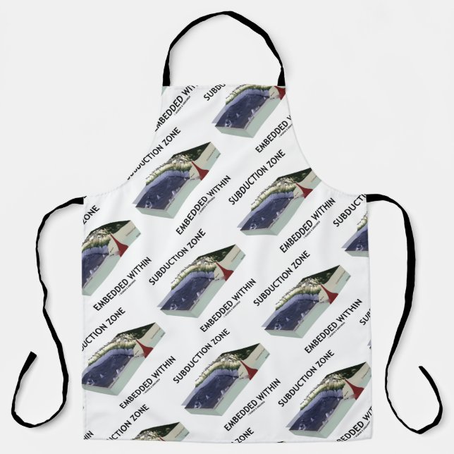 Delantal Zona de subducción integrada dentro del humor geol (Anverso)