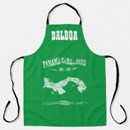 Delantal Zona del Canal de Panamá, 1903-1999 y camiseta de
