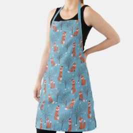 Delantal Zorro lindo con apron de Santa Sat