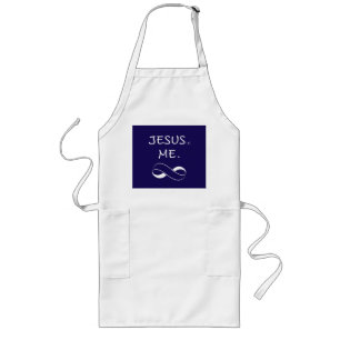 Delantales cristianos Jesús Me Infinito Horneando