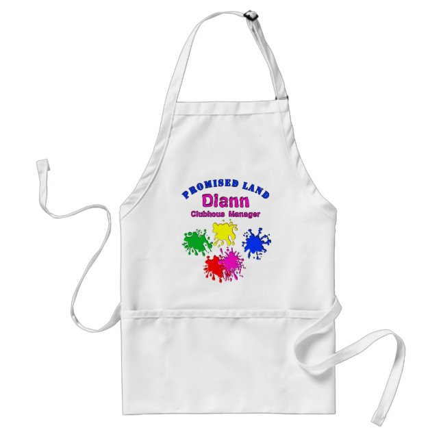 Delantales de las señoras Paintball con las (Frente)