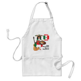 Delantales mexicanos de la cocina - Huevos
