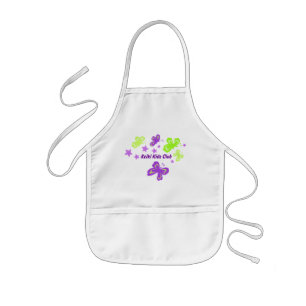Delantales para niños Pulelehua (Mariposa)