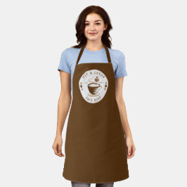 Delantales personalizados de camarero para cafeter