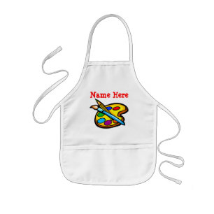 Delantales personalizados del arte para los niños