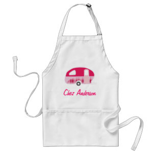 Delantales Personalizados para Caravana Retro