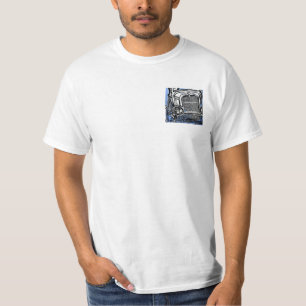 delante 32ford, detrás camiseta blanca flathead