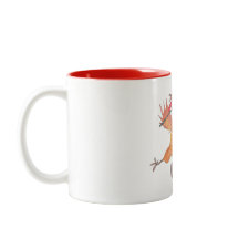 ¡Delantero! Taza Golfing del pollo