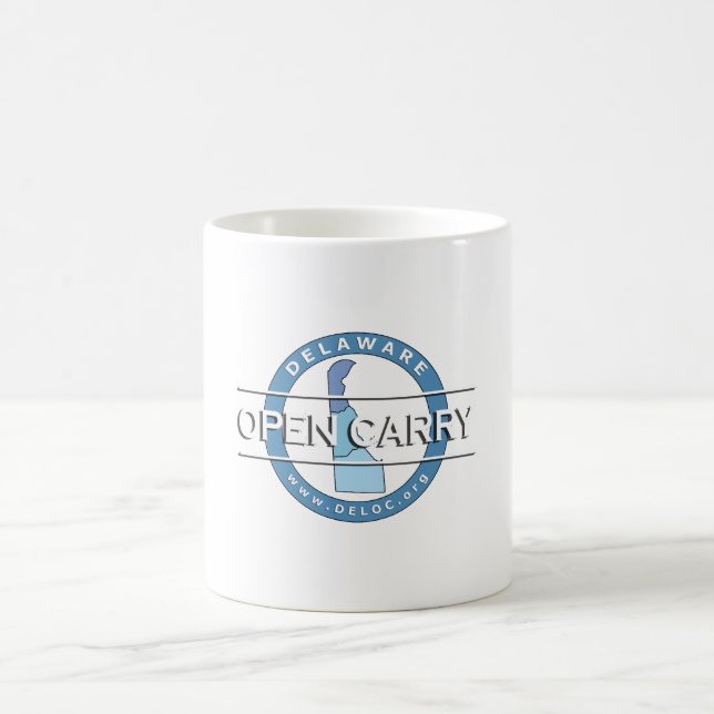 Delaware abierto lleva la taza de café (Centro)