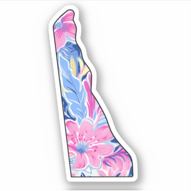 Delaware - Pegatina de verano - Lilly Inspired (Anverso)