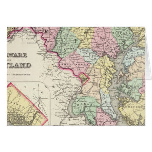 Delaware y Maryland con el distrito de Columbia