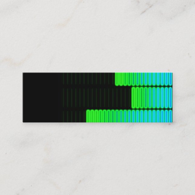 Déle vuelta encima de tarjeta flaca del negocio (Anverso)