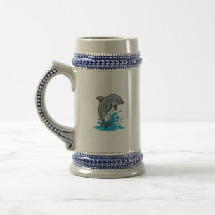 Delfín Alegre Salpicadura - Taza