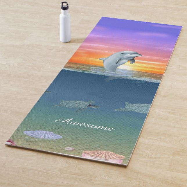Delfín, amanecer, tortugas y esterilla de yoga con (In situ)