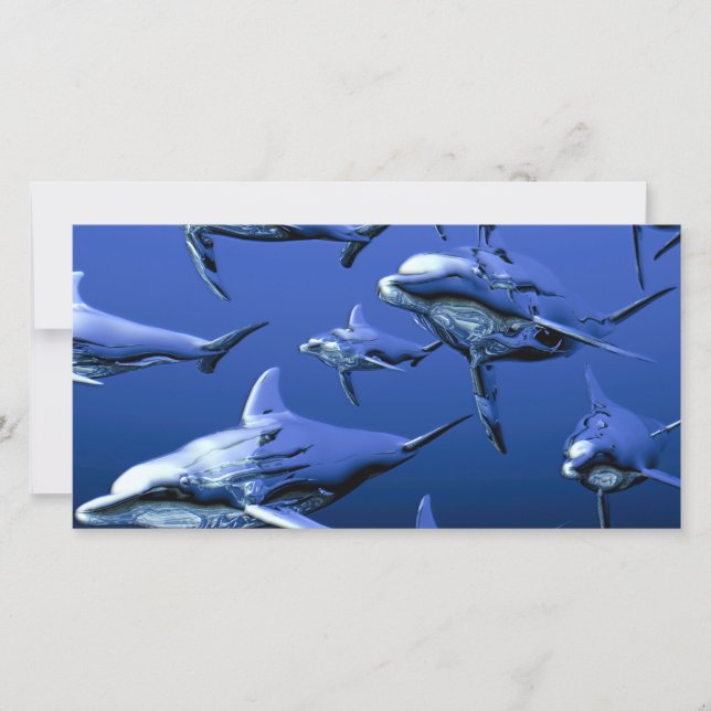 Delfín azul (Anverso)