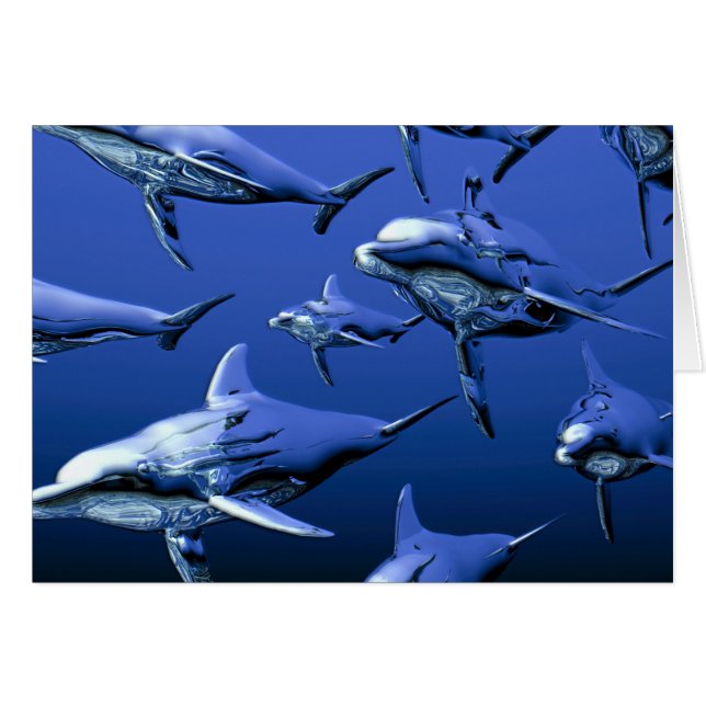 Delfín azul (Anverso (Horizontal))