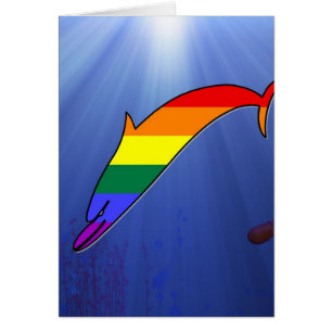 Delfín del orgullo de GLBT