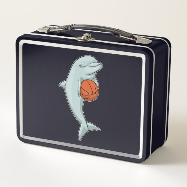 Delfín en deportes de baloncesto (Anverso)