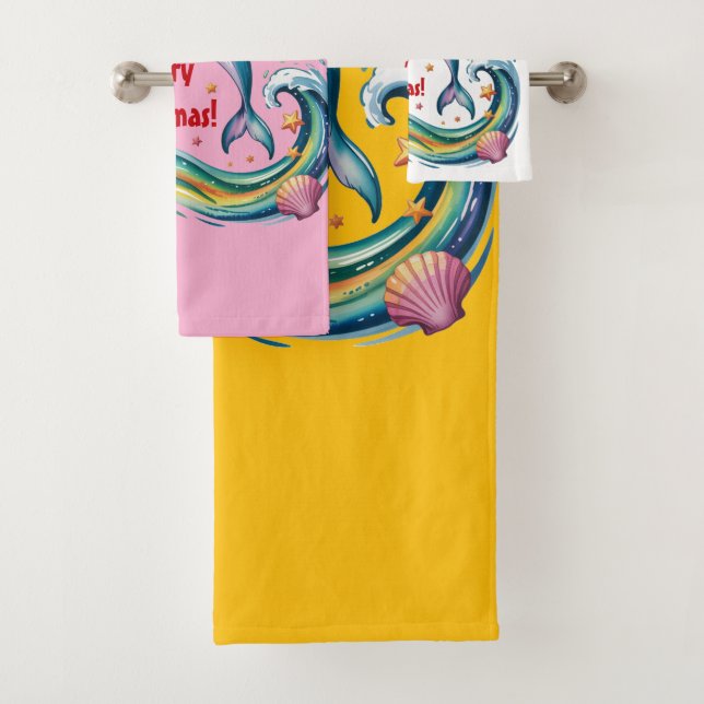 Delfín navidad en paraíso tropical (In situ)