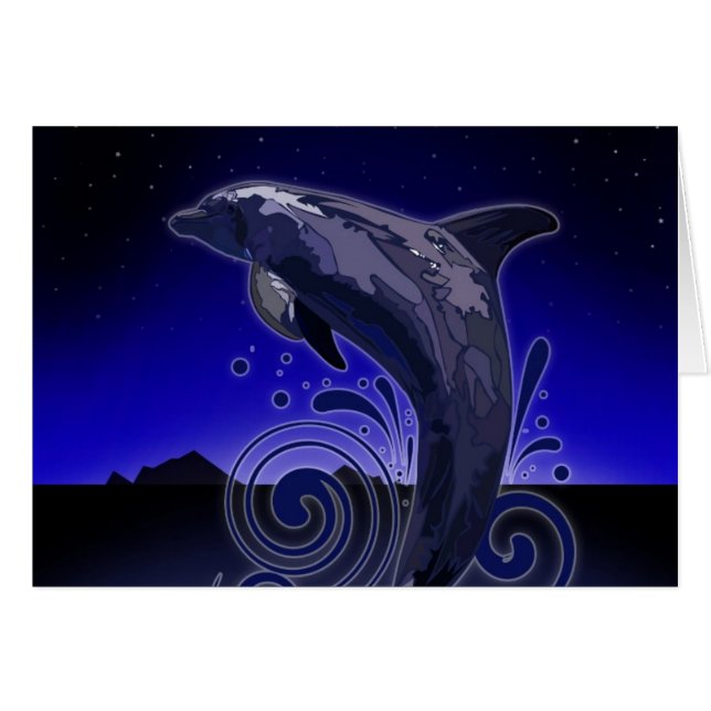 Delfín - Noche (Anverso (Horizontal))