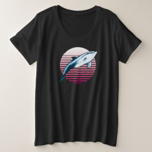 Delfín Retro de Estilo Vintage