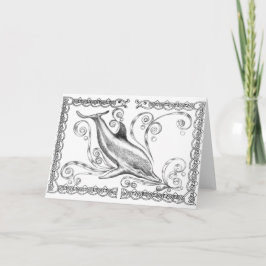 "Delfín tarjeta de felicitaciones de II"