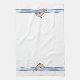 Delfín - toalla de cocina