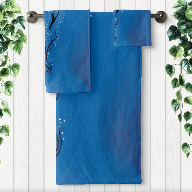 Delfín tribal azul (Subido por el creador)