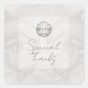 Delfín Whimsy Moderno Gracias A Los Pegatinas