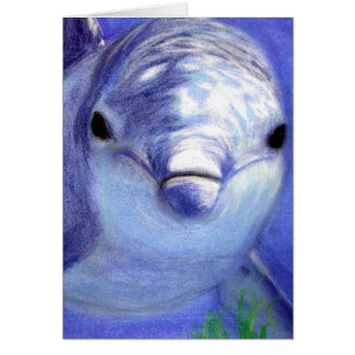 Delfines Dibujando un delfín azul en la imagen sub