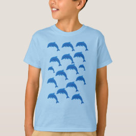 Delfines en camiseta por diamantes2858