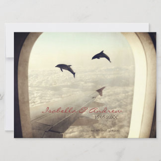 Delfines - Invitación a la boda