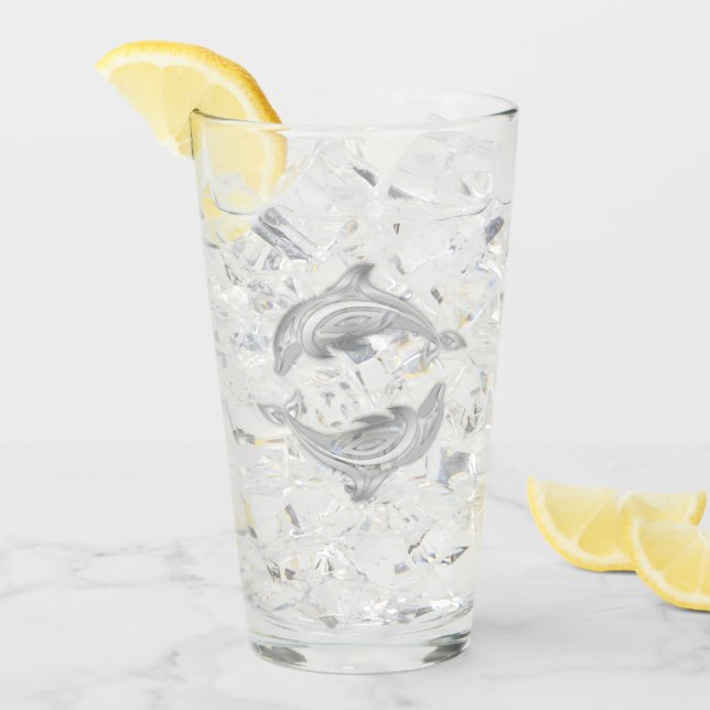 Delfines plateados (Anverso (hielo))