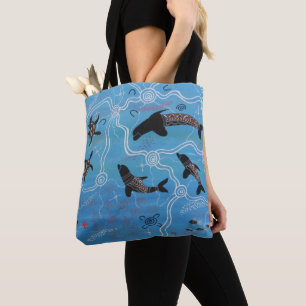 Delfines y tortugas sueñan con la bolsa para toqu
