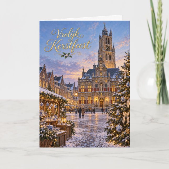 Delft Azul Navidad Feliz Navidad (Anverso)