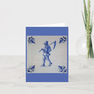 Delft Blue Tile - Plantilla