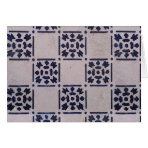 Delft Tile Blue Antiguo Patrón de Arte