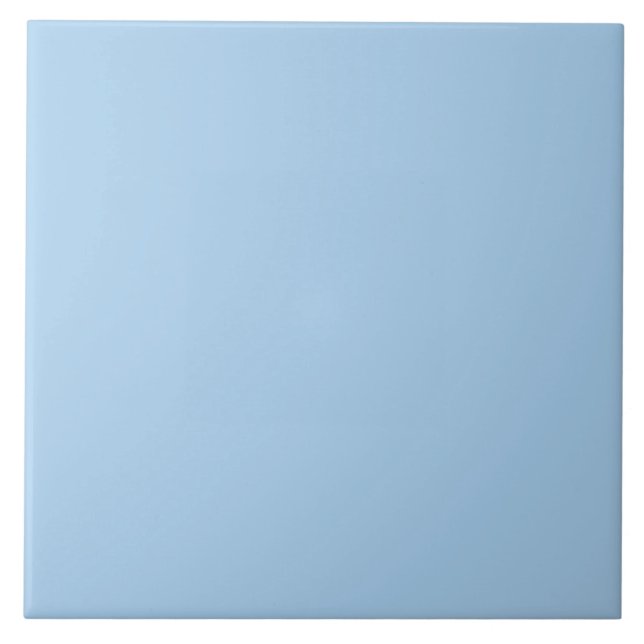 Delicada Azulejos De Cerámica Azul Pastel. (Frente)