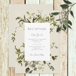 Delicada recepción Boho Greenery Wedding