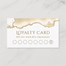 delicada tarjeta de fidelidad de melocotón