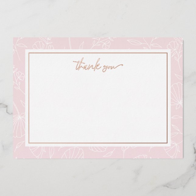 Delicada tarjeta de nota de Relieve metalizado de  (Anverso)