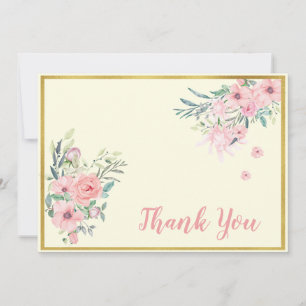 Delicada tarjeta Rubor Pink Roses