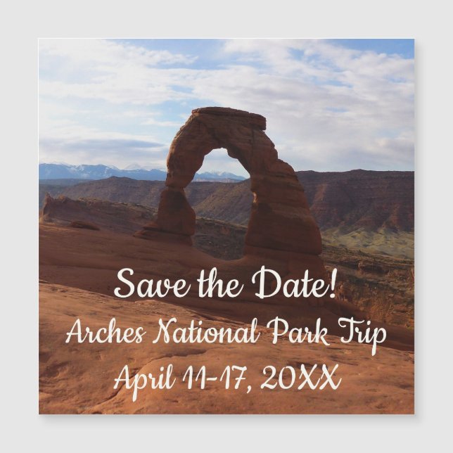 Delicado Arco I en el Parque Nacional Arches (Anverso)