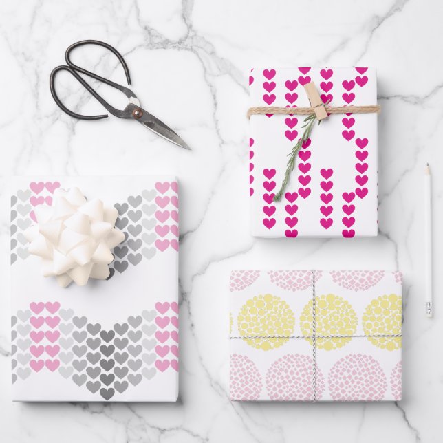 Delicado. Set de hojas de papel de regalo (Anverso)